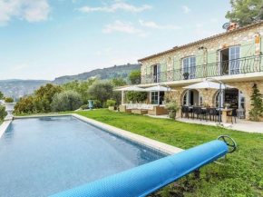 Mountain Villa with Panoramic Sea Views and Pool in Grasse